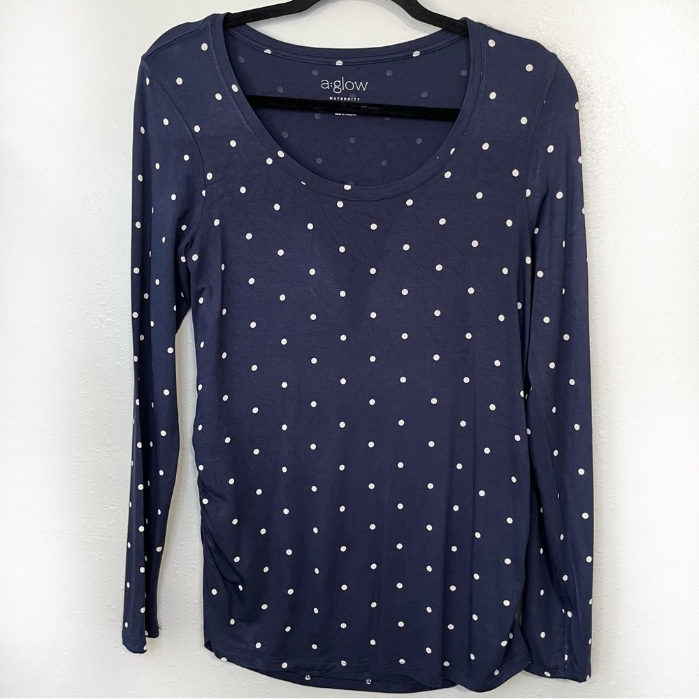 ✨Host Pick✨a:glow Women’s Maternity Shirt Size Small
